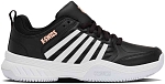 Кроссовки женские K-Swiss Court Express 2 Clay, Чёрные/Белые/Персиковые (р. 37)