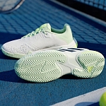 Кроссовки мужские Adidas Barricade 13, Белый/Зеленый/Черный, с системой Torsion (р. 43)