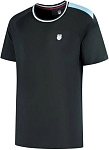 (EU) Футболка унисекс K-Swiss AY Hypercourt Mesh Crew, Чёрная (2XL)