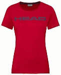 (EU) Футболка женская Head Club Lucy W 814400, Красная (XS)