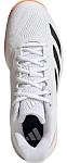 (EU) Кроссовки мужские Adidas Courtflash Speed 2 White/Orange Jr4508, Белые (р. 44 2/3)