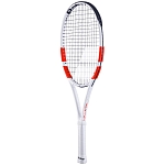 Ракетка для тенниса Babolat Pure Strike Jr 26 2024, ручка 00, Белая/Красная/Чёрная