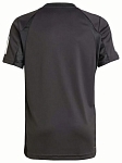 (EU) Футболка для мальчиков Adidas B Club 3Stripes KQJ40, Чёрная (рост 164 см)