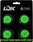 (EU) Овергрип для ракетки Lok AC1BA1GR, Зеленый (4 шт)
