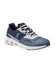 On Comfortable Round Toe Low top Running Shoes Men's Blue Gray