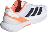 (EU) Кроссовки мужские Adidas Defiant Speed 2 White/Orange Jr1745, Белые (р. 46)