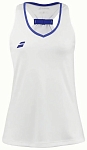 (EU) Топ для девочек Babolat Play 3GP2071, Белая (S/M)