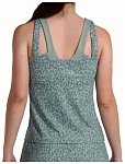 (EU) Майка женская Bullpadel Brete, Зелёная (2XL)