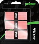 (EU) Овергрип для ракетки Prince Dura Pro+, Розовый (3 шт)