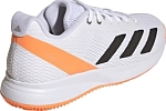 (EU) Кроссовки мужские Adidas Courtflash Speed 2 White/Orange Jr4508, Белые (р. 44 2/3)
