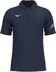 (EU) Поло мужское Mizuno Team, Синее (S)