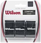 Овергрип Wilson ULTRA WRAP OVERGRIP, Черный (3 шт)