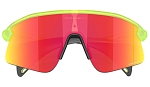 Очки солнцезащитные Oakley Stunt Devil Matte Uranium Frame Prizma Lens, Салатовый/Красные  Линзы