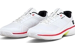 (EU) Кроссовки мужские Wilson Rush Lite 5 Clay White/Red Wrs339970, Белые (р. 43 1/3)