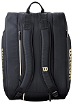 Сумка Wilson для падела Defy V1 Padel Bag, Черная/Золотая