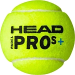 (EU) Мячи для падел тенниса Head Padel Pro S+ 540303 (3 шт)