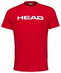 (EU) Футболка для мальчиков Head Club Ivan Junior, Красная (рост 104 см)