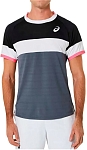 (EU) Футболка мужская Asics Match SS Top 2041A244, Чёрная (M)