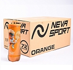 Мячи для тенниса Neva Sport Orange, 24 банки (3 шт в банке)