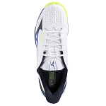 Кроссовки теннисные унисекс Mizuno WAVE EXCEED TOUR 7 AC, Белый/Синий/Зеленый (р. 45)