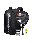 Набор ракетка Bullpadel Game CTR + Сумка Bullpadel Avant 2 + Овергрип Shockout + Защитная лента + Банка геля Bullpadel Dry