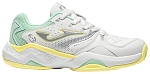 Кроссовки детские Joma Master 1000 Junior Clay, Белые/Бирюзовые (р. EUR 37)