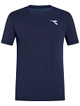 Футболка мужская Diadora SS T-Shirt Icon Stratouno M, Синяя (S)