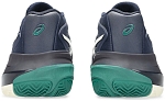 Кроссовки мужские Asics GEL-RESOLUTION X CLAY, Темно-синий/Белый/Зеленый, для грунтового корта (р. 46,5)