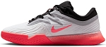 Кроссовки женские Nike Vapor Pro 3 Hard Court Premium, Белые/Чёрные/Оранжевые, для твёрдых кортов, с амортизацией Air Zoom (р. 38)