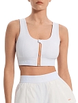 Топ женский Raqueta Zip, 23 W, Белый (L)