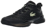 Кроссовки мужские Lacoste AG-LT 23 Ultra, Чёрные/Зелёные, с защитой голеностопа, для харда и синтетики (р. EUR 44)