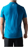 (EU) Поло мужское Drop Shot Campa Blue, Синее (XL)