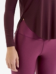 Леггинсы женские SURE Shiny, Бордовые (M)