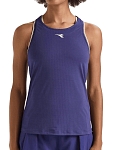 Топ женский Diadora L Core Tank W, Голубой Нью-Йорк (S)