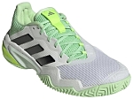 Кроссовки мужские Adidas Barricade 13 M, Белые/Чёрные/Зелёные (р. EUR 43.3)