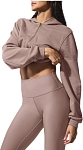 (CN) Куртка женская Alo Yoga 191677444478, Серая (2XS)