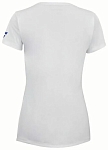 (EU) Футболка для девочек Babolat TeeДля Девочек Babolat Exercise, Белая (XL/XXL)