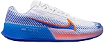 Кроссовки мужские Nike Zoom Vapor 11, Белые/Синие/Оранжевые, теннисные (р. 39)