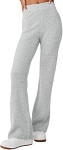 (CN) Кашемировые брюки Alo Yoga Cashmere High-Waist Plush Waffle Pant, Белые (2XS)