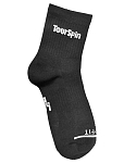 Носки унисекс TourSpin Средние 3 пары, Черные (р. 31)
