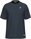 (EU) Футболка мужская Head Slice, Синяя (2XL)