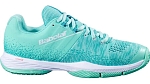 (EU) Кроссовки женские Babolat Sensa Turquoise Blue Women 3A1S26A757, Синие (р. 36.5)