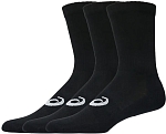 (EU) Носки унисекс Asics Pack 3 Socks Ankle Black, Чёрные (M)