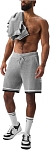 (CN) Шорты Alo Yoga 7" Sports Club Sweater Knit Basketball Short, Серые (L)