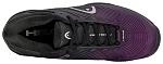 Кроссовки женские Head Revolt Pro 4.5 грунтовые, Черные/Фиолетовые (р. EUR 39)
