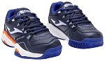 Кроссовки детские Joma Master 1000 Junior Clay, Темно-синие/Голубые, для грунта, с амортизацией (р. EUR 31)