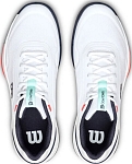 (EU) Кроссовки мужские Wilson Courtglide Padel White/Blue, Белые (р. 42 2/3)