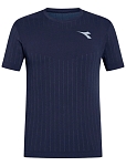 Футболка мужская Diadora SS T-Shirt Icon Stratouno M, Синяя (L)