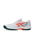 ASICS GAME FF PADEL WHITE/GREEN 1041A493