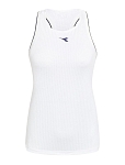 Топ женский Diadora L Core Tank W, Абсолютно белый (S)